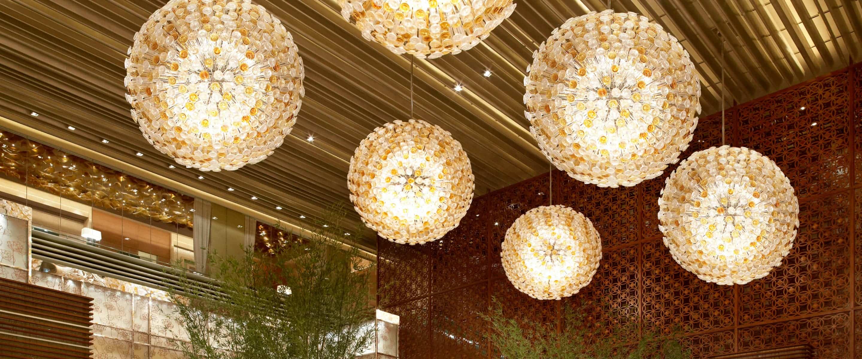 light fixtures at Westin Residences by Marriott
