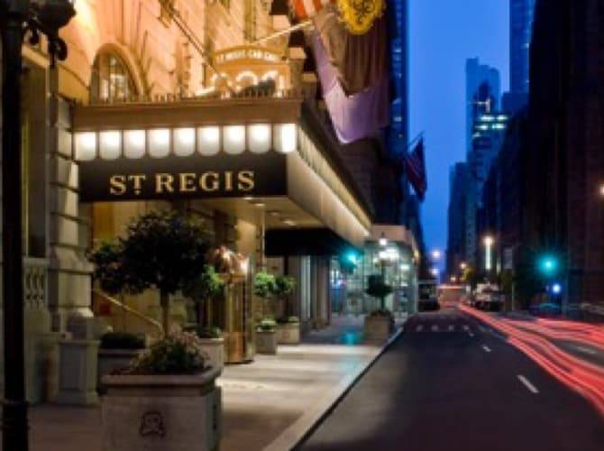 Starwood Brands including St Regis join Marriott