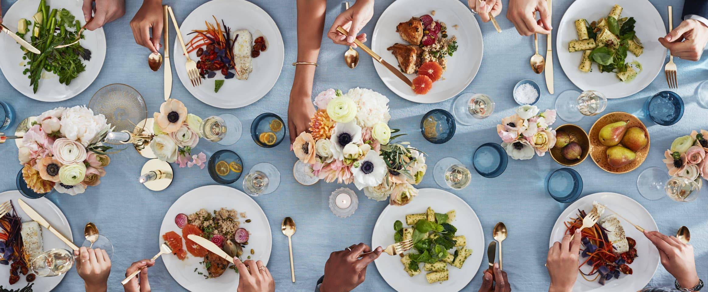 Grocery shopping and In-residence Dining