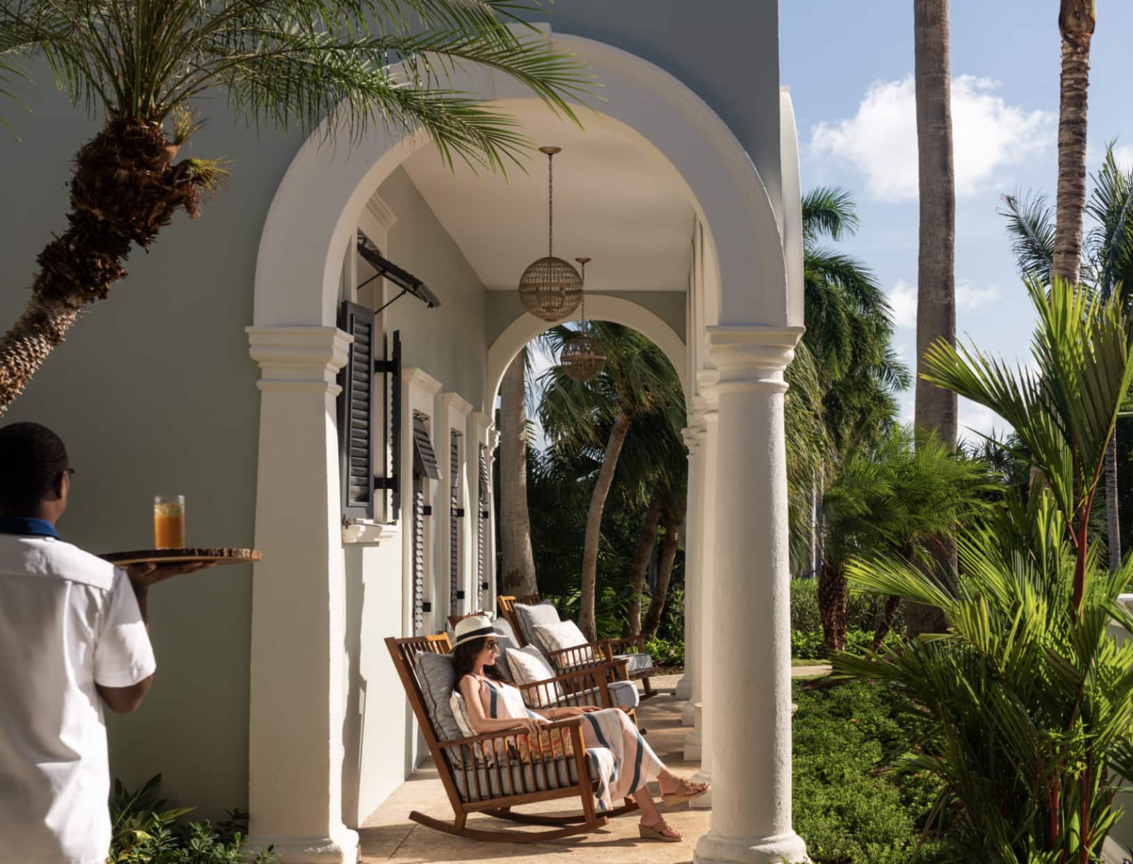 Endless Possibilities - Woman on a veranda